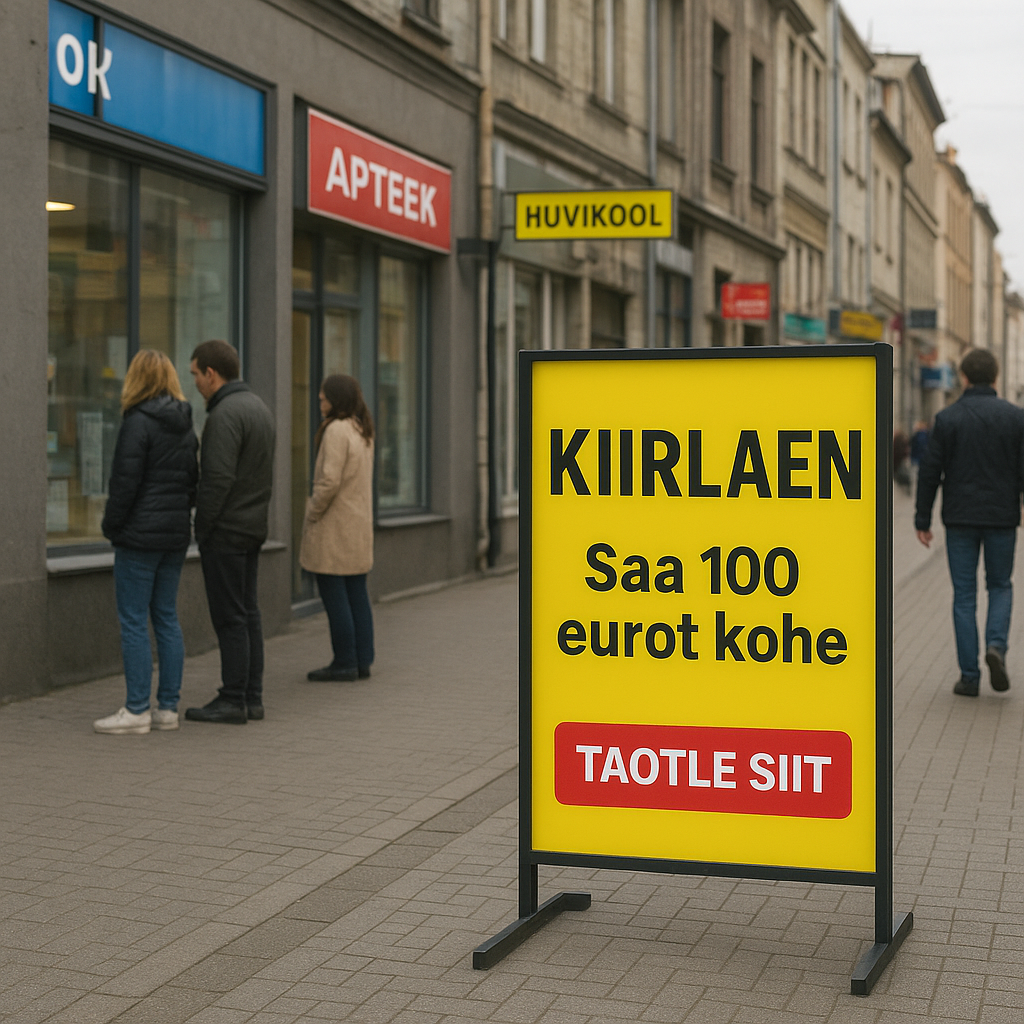 Usaldusväärsete Ettevõtete Roll Kiirlaenude Valikul Eestis